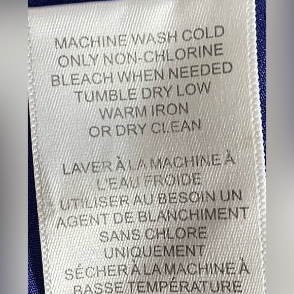 Banana Republic Blue Pleated Skirt - Picture 5 of 5